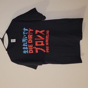 Chris Dickinson- Die Dirty Pro-Wrestling Tshirt